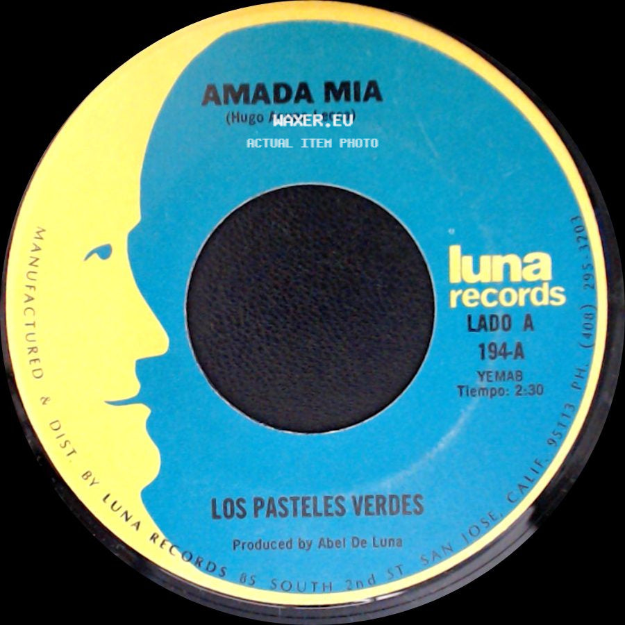 Los Pasteles Verdes - Amada Mia / Por Que No Platicamos side A
