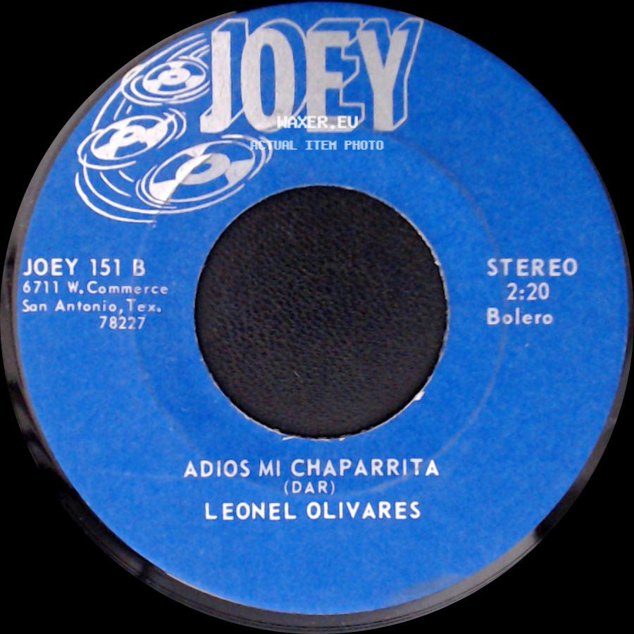 Leonel Olivares - Otro Engaño / Adios Mi Chaparrita side B