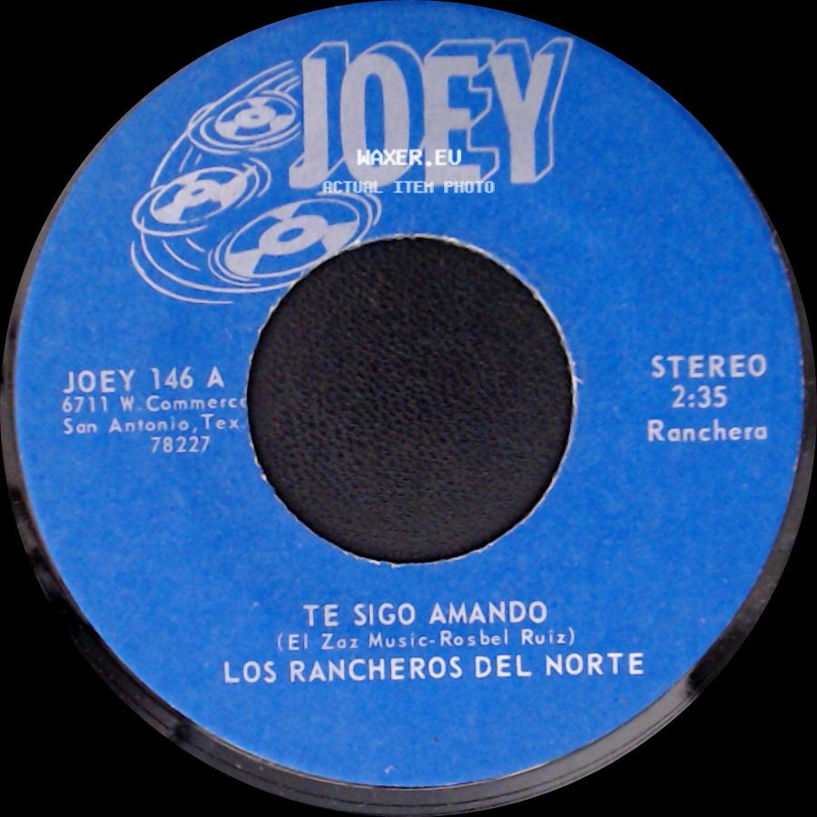 Los Rancheros Del Norte - Te Sigo Amando / Española side A
