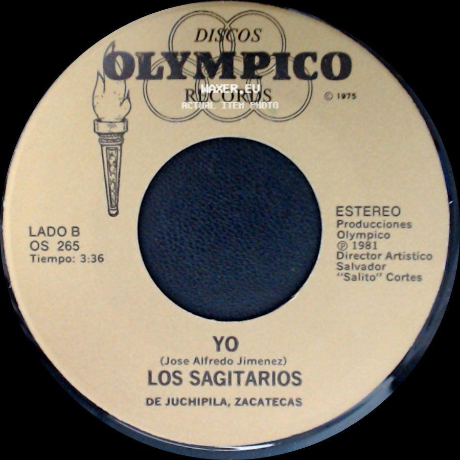 Los Sagitarios - A Mi Cuanto Me Cuestas / Yo side B