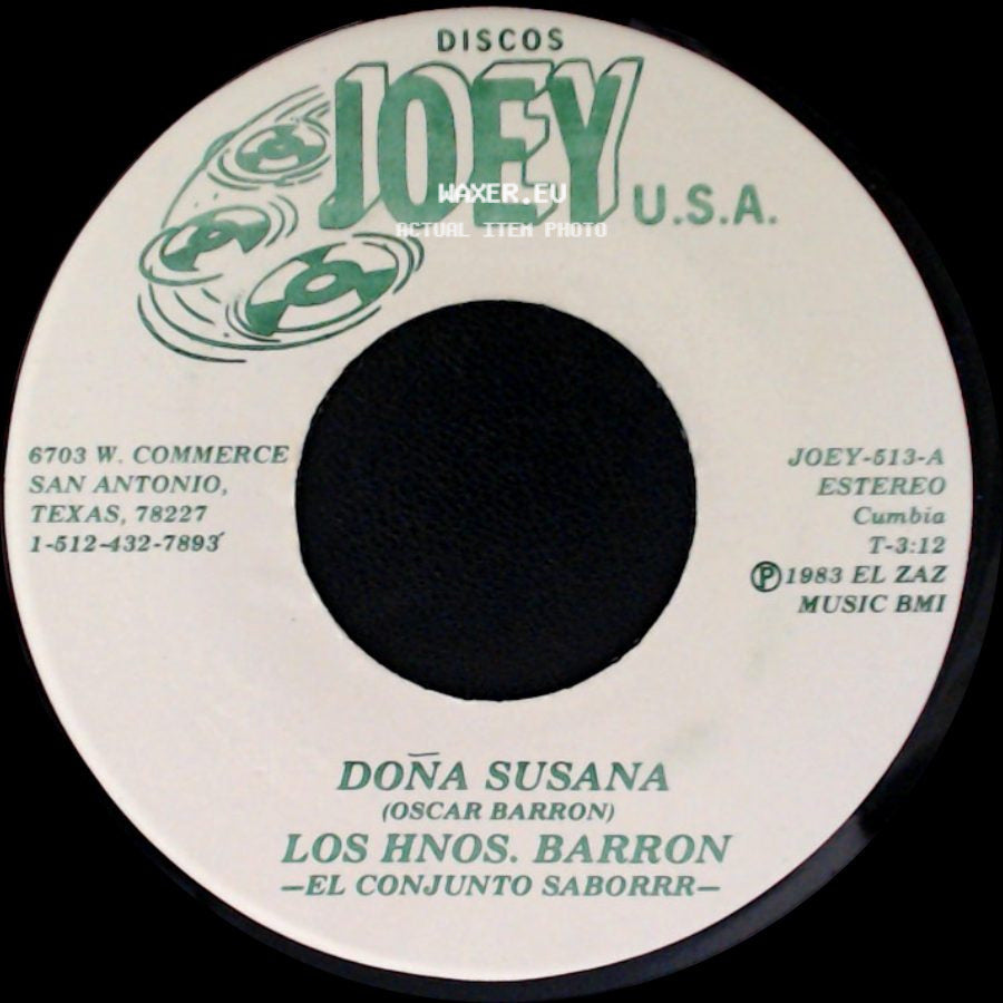 Los Hnos. Barron - Doña Susana / Imploracion side A