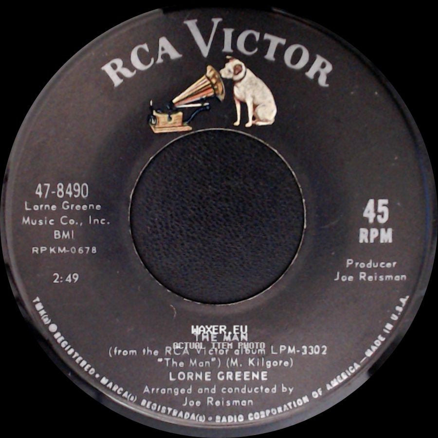 Lorne Greene - The Man / Pop Goes The Hammer side A