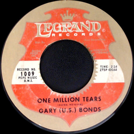 Gary (U.S.) Bonds - One Million Tears / School Is Out side A