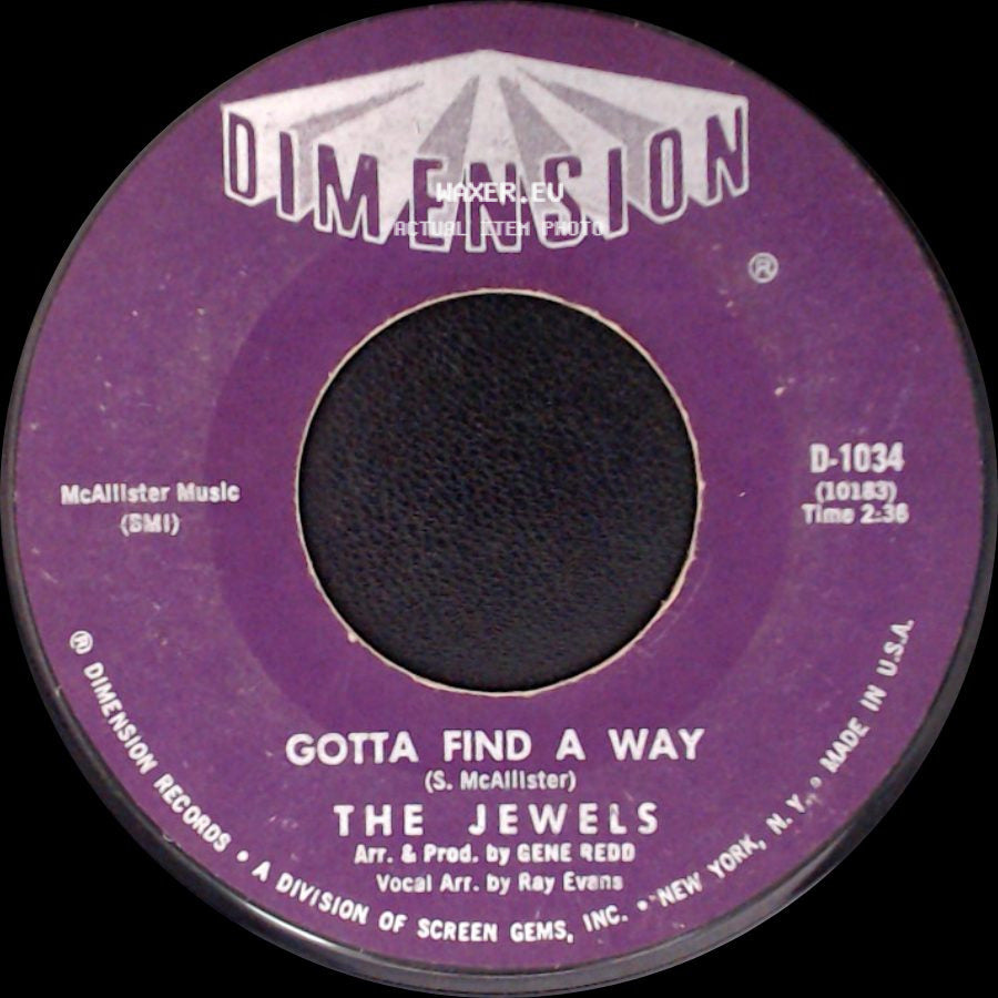 The Jewels - Gotta Find A Way / Opportunity side A