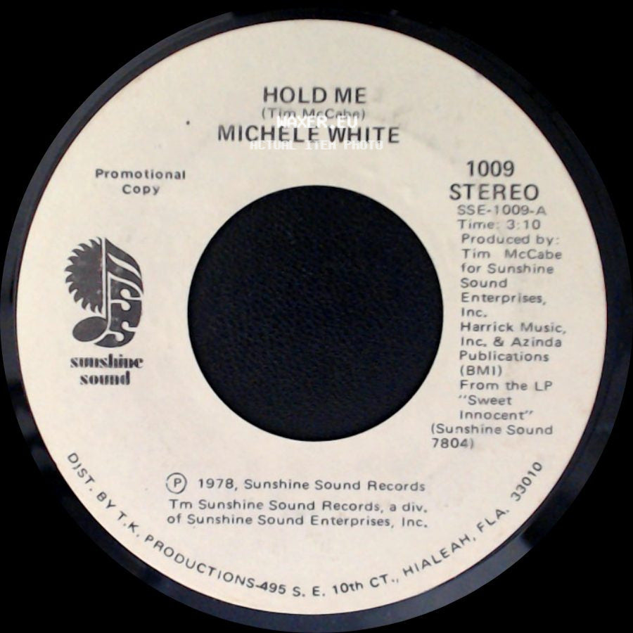 Michele White - Hold Me / Hold Me side A