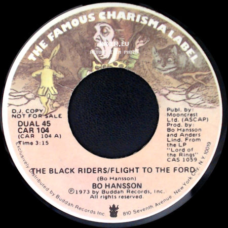 Bo Hansson - The Black Riders/Flight To The Ford / The Black Riders/Flight To The Ford side A