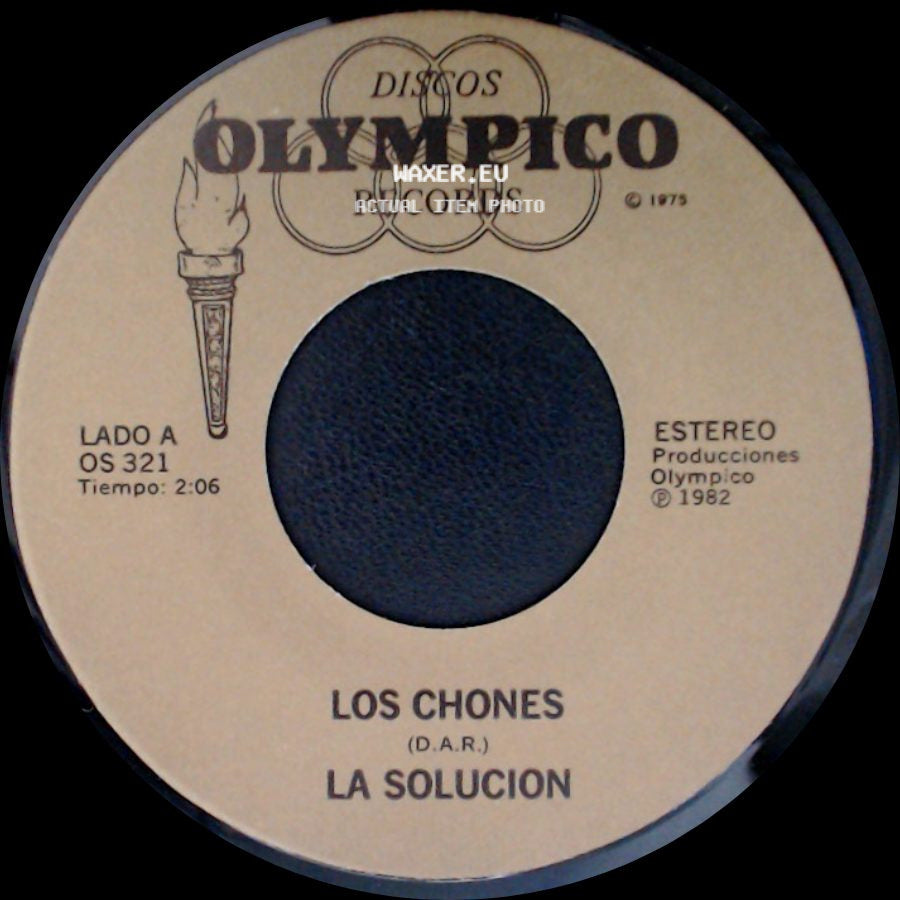 Los Chones / La Solucion - La Solucion / Pedro Que Pedro Estas side A