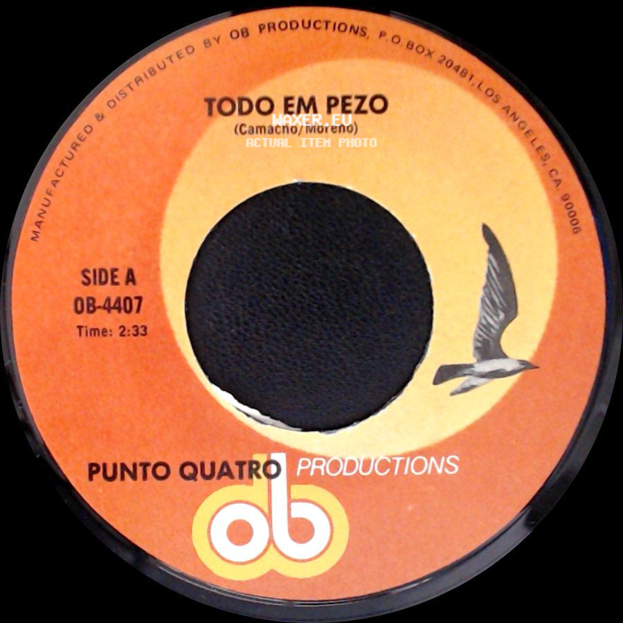 Unknown Artist - Todo Em Pezo / Paginas Del Alma side A