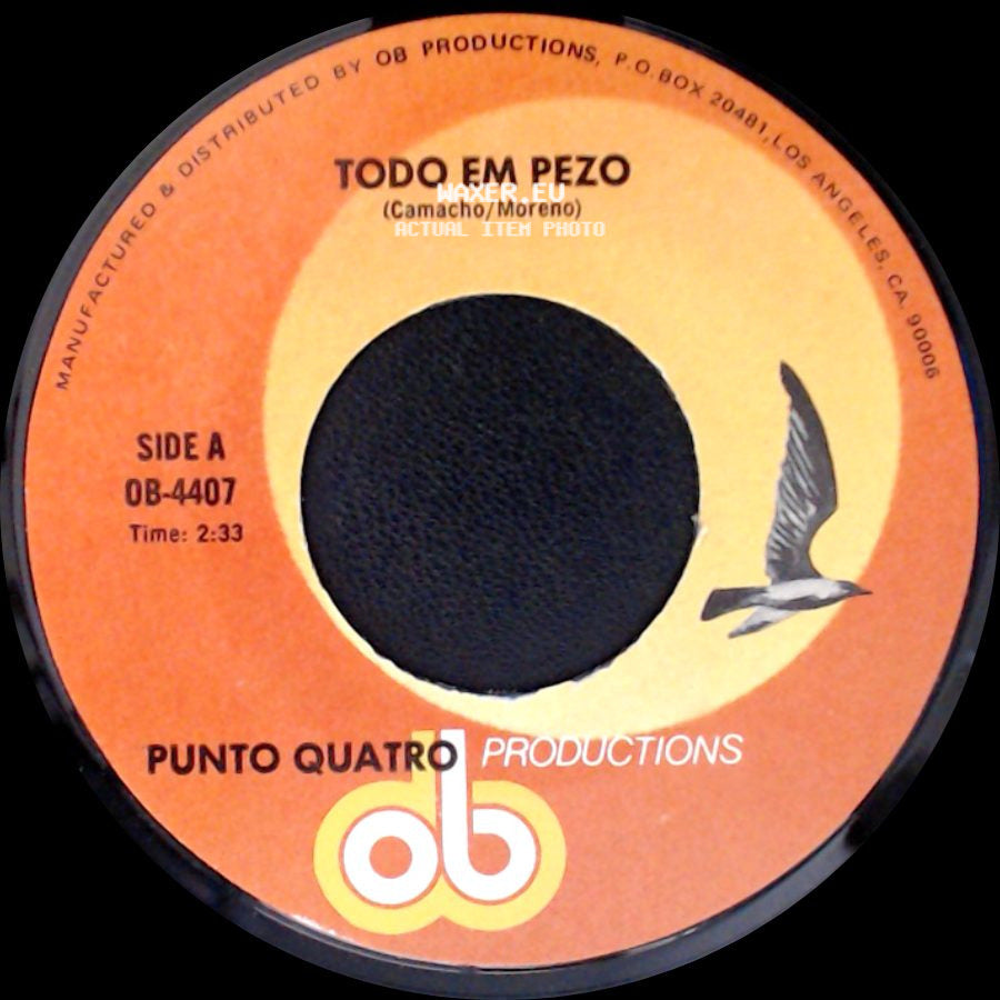 Unknown Artist - Todo Em Pezo / Paginas Del Alma side A