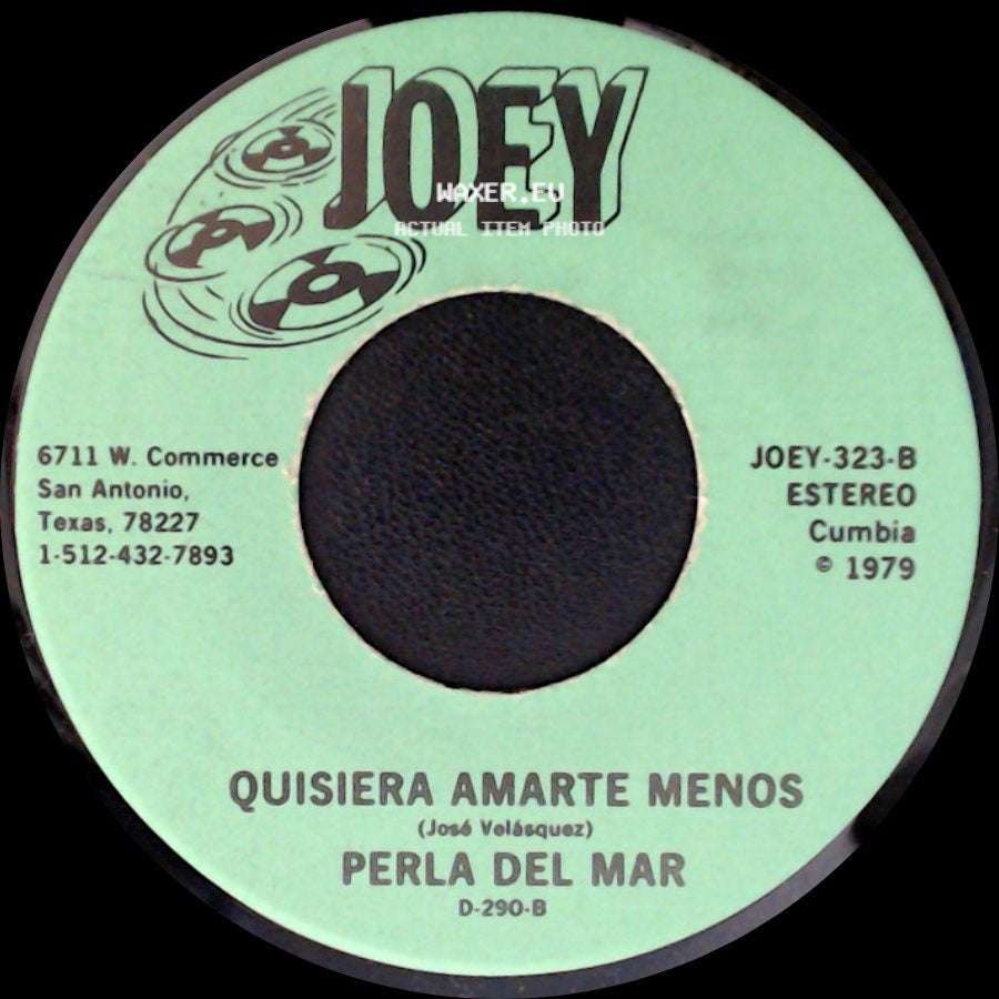 Perla Del Mar - Recuerdos De Ipacarai / Quisiera Amarte Menos side B