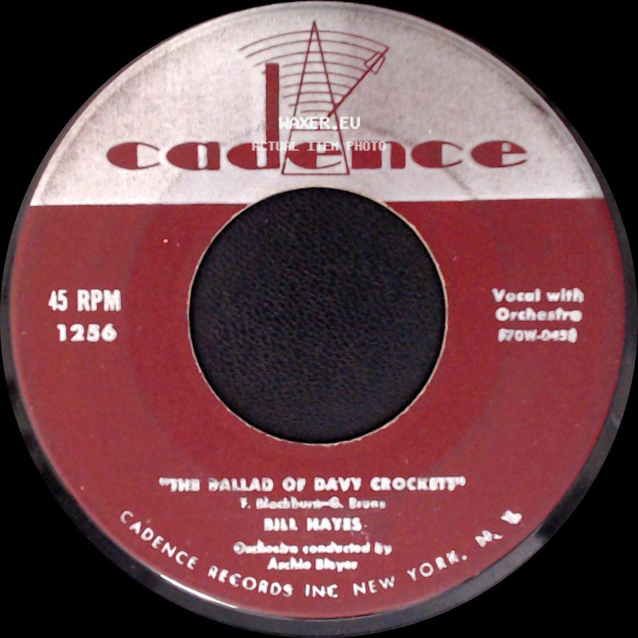 Bill Hayes - The Ballad Of Davy Crockett / Farewell side A