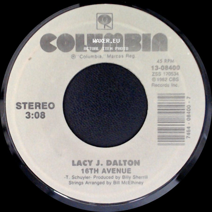 Lacy J. Dalton - 16Th Avenue / Working Class Man side A
