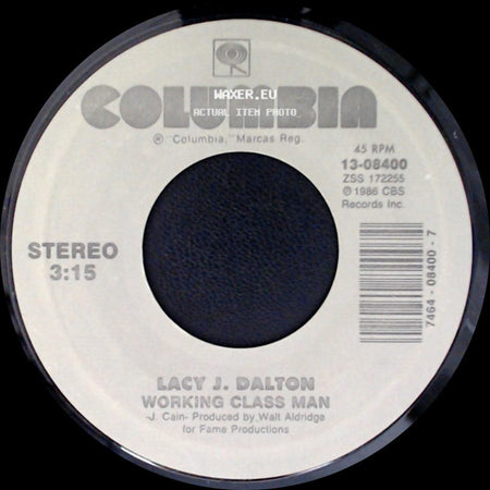 Lacy J. Dalton - 16Th Avenue / Working Class Man side B