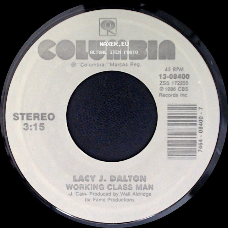 Lacy J. Dalton - 16Th Avenue / Working Class Man side B