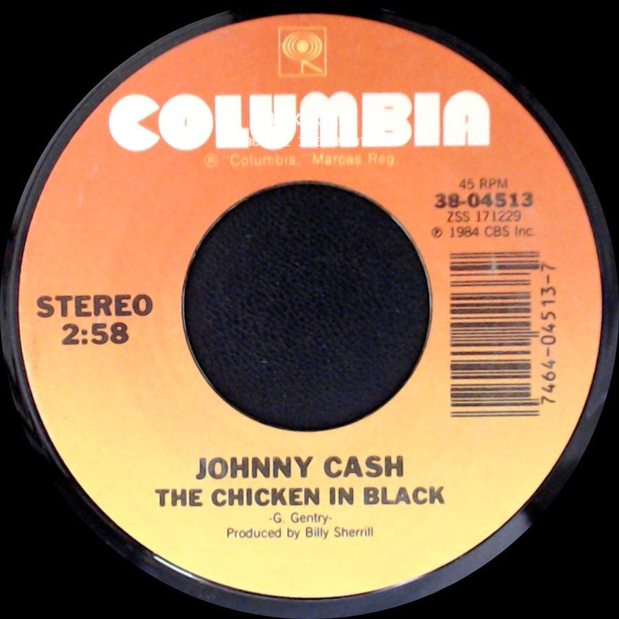 Johnny Cash - The Chicken In Black / Battle Of Nashville side A