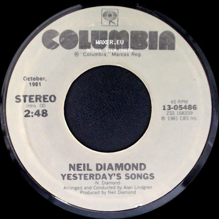 Neil Diamond - Yesterday's Songs / Heartlight side A