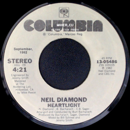Neil Diamond - Yesterday's Songs / Heartlight side B