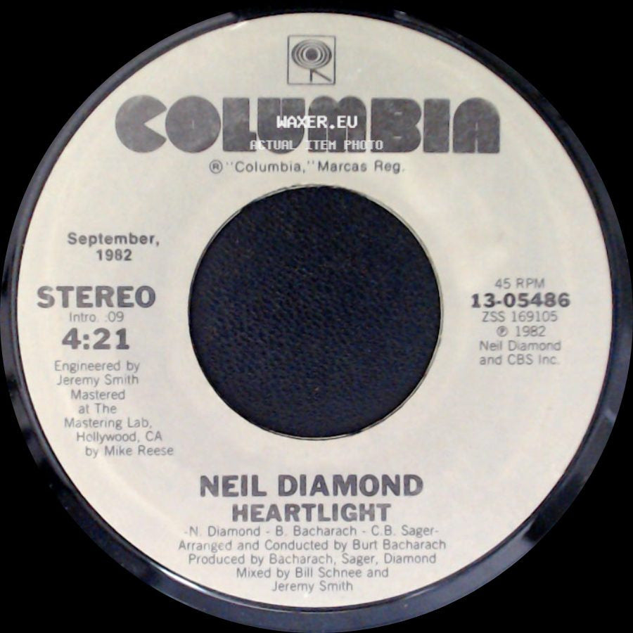 Neil Diamond - Yesterday's Songs / Heartlight side B