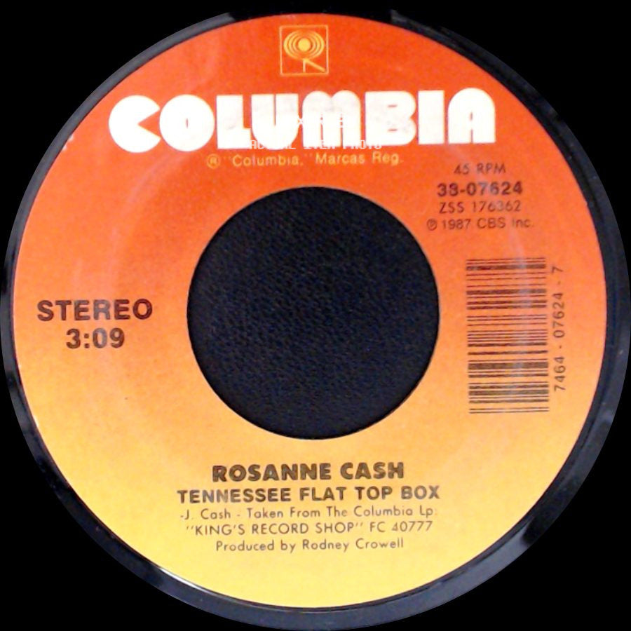 Rosanne Cash - Tennessee Flat Top Box / Why Don't You Quit Leaving Me Alone side A