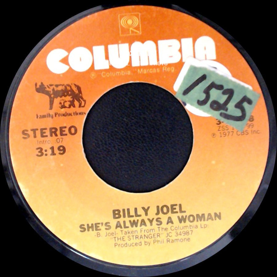 Billy Joel - She's Always A Woman / Vienna side A