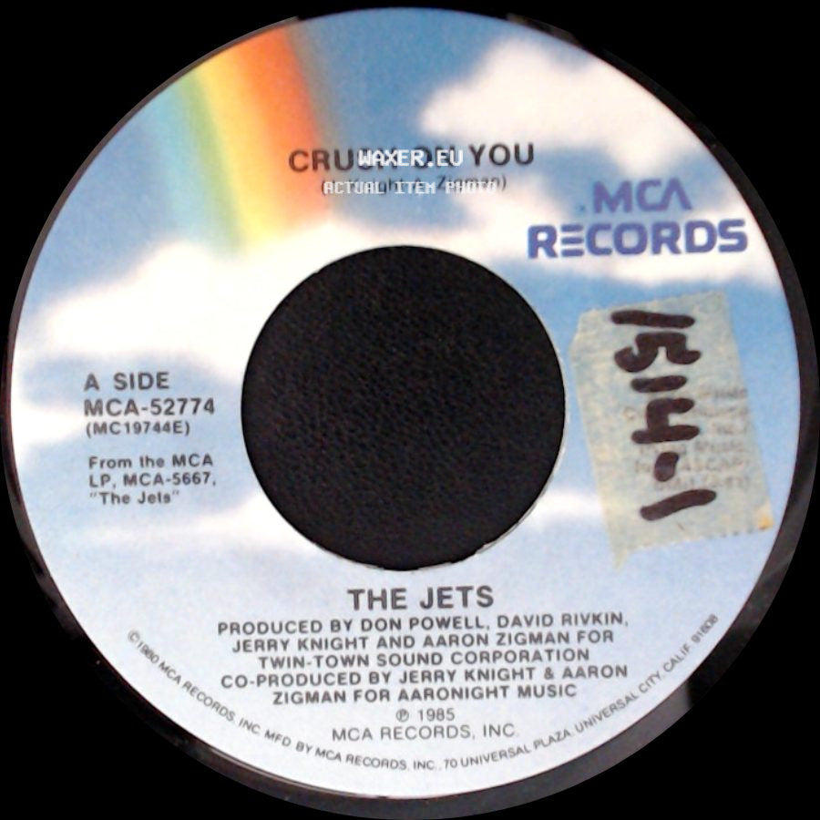 The Jets - Crush On You / Right Before My Eyes side A