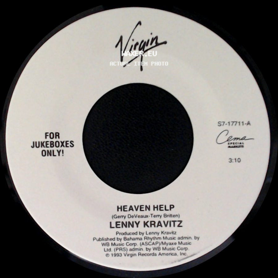 Lenny Kravitz - Heaven Help / Spinning Around Over You side A