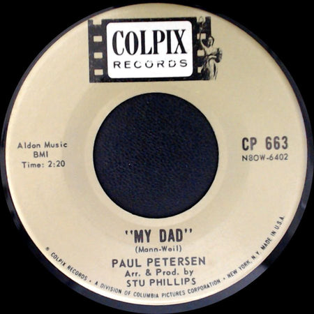 Paul Petersen - My Dad / Little Boy Sad side A