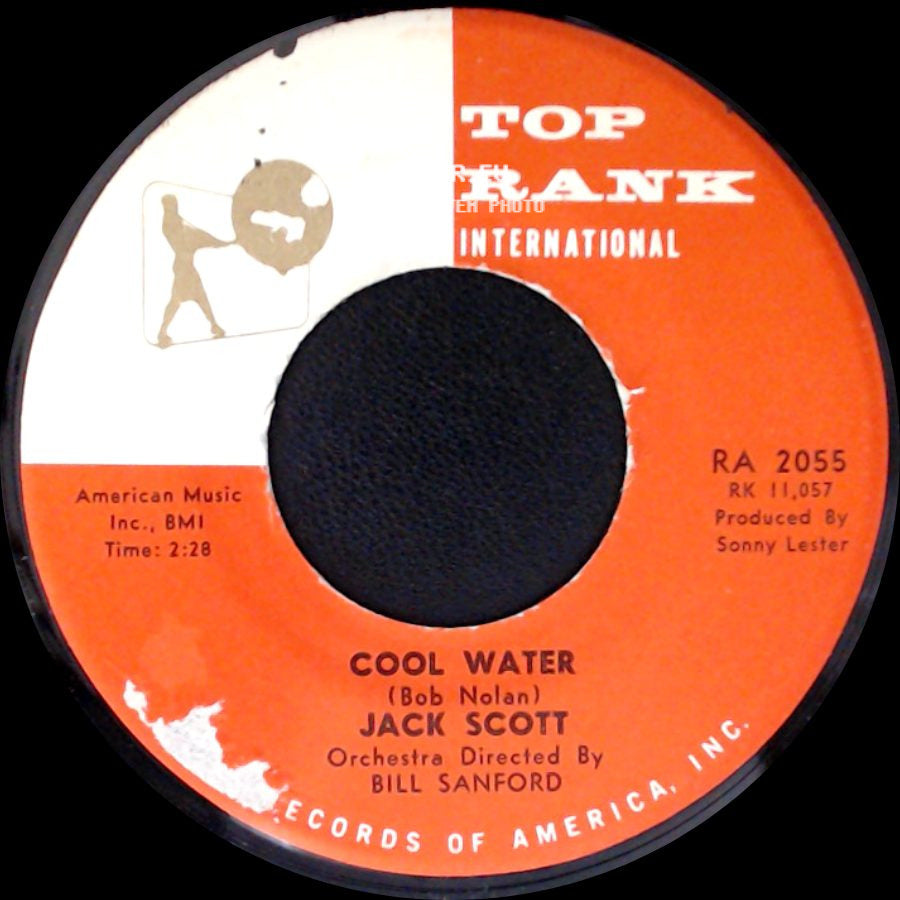 Jack Scott - It Only Happened Yesterday / Cool Water side B