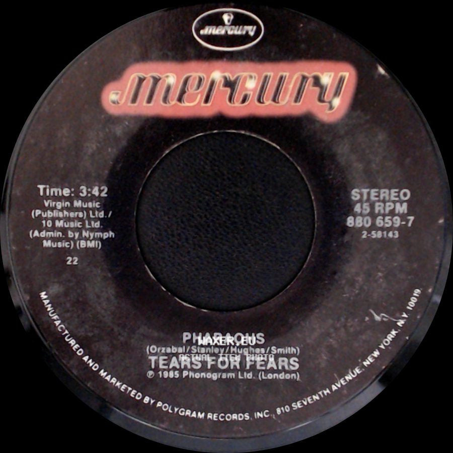 Tears For Fears - Everybody Wants To Rule The World / Pharaohs side B