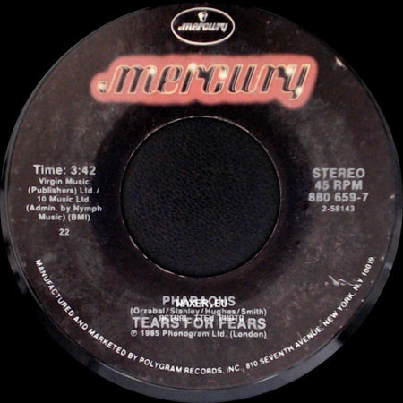 Tears For Fears - Everybody Wants To Rule The World / Pharaohs side B
