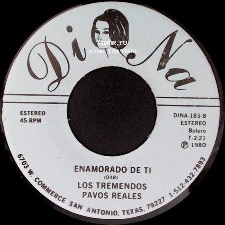 Los Tremendos Pavos Reales - El Sube Y Baja / Enamorado De Ti side B