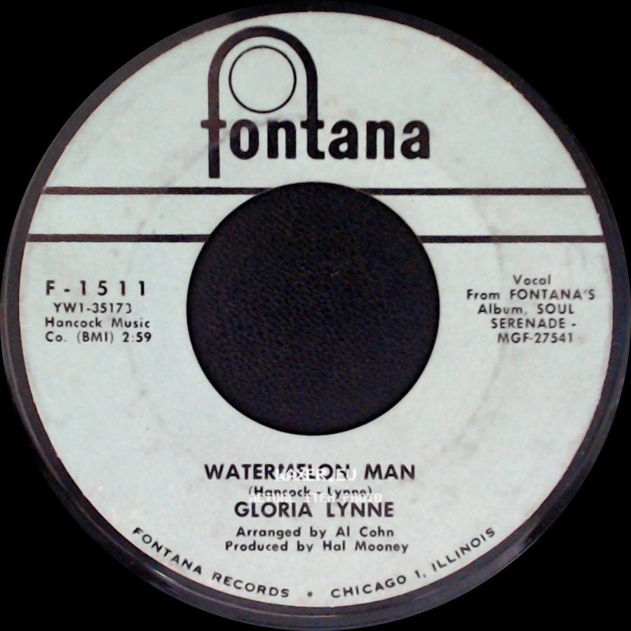 Gloria Lynne - Watermelon Man / All Alone side A