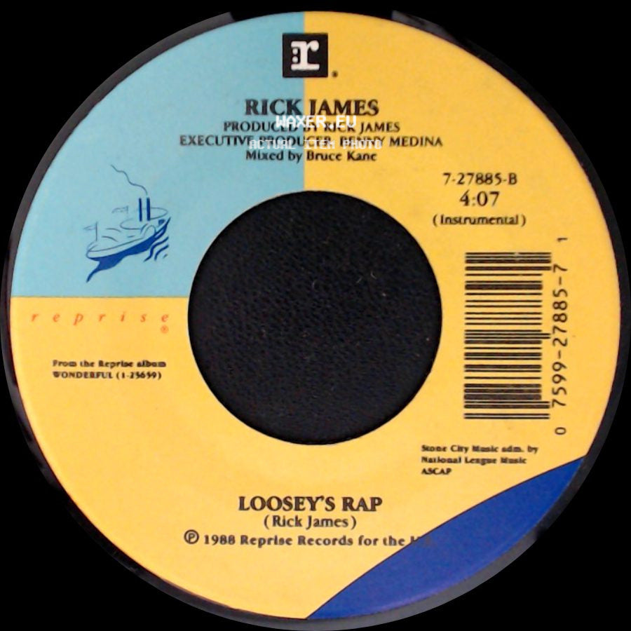 Rick James / Rick James Featuring Roxanne Shante - Loosey's Rap / Loosey's Rap side A