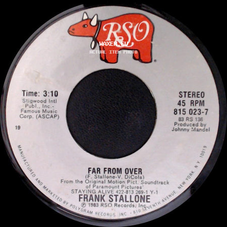 Frank Stallone - Far From Over / Waking Up side A