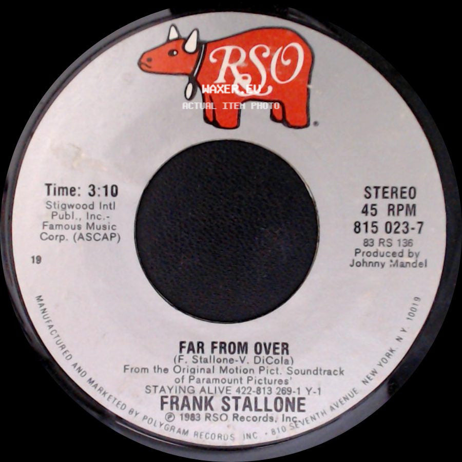 Frank Stallone - Far From Over / Waking Up side A