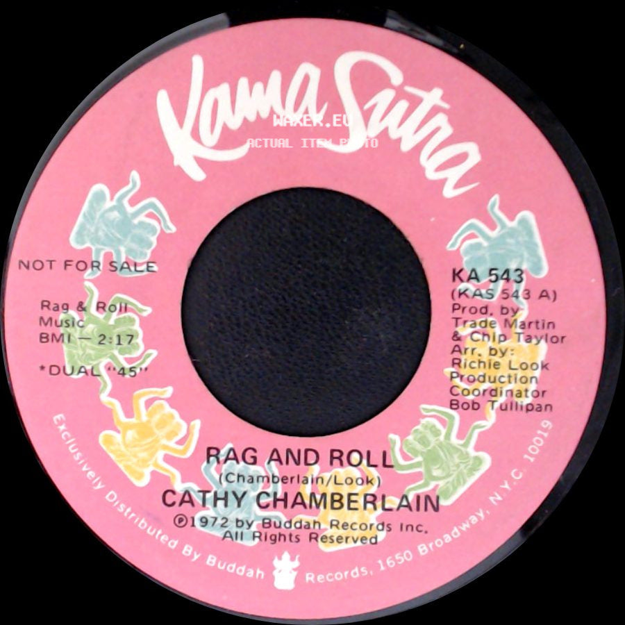 Cathy Chamberlain - Rag And Roll / Rag And Roll side B