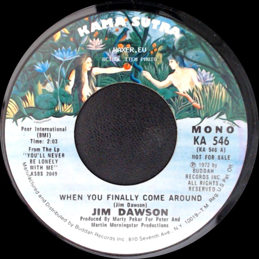 Jim Dawson - When You Finally Come Around / When You Finally Come Around side A