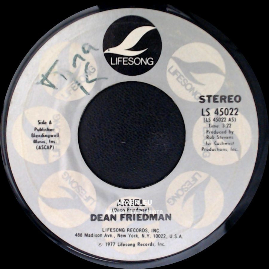Dean Friedman - Ariel / Funny Papers side A