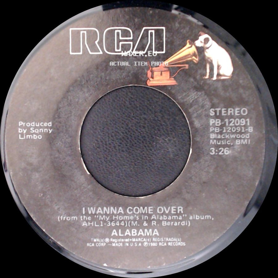 Alabama - I Wanna Come Over / Why Lady Why side A