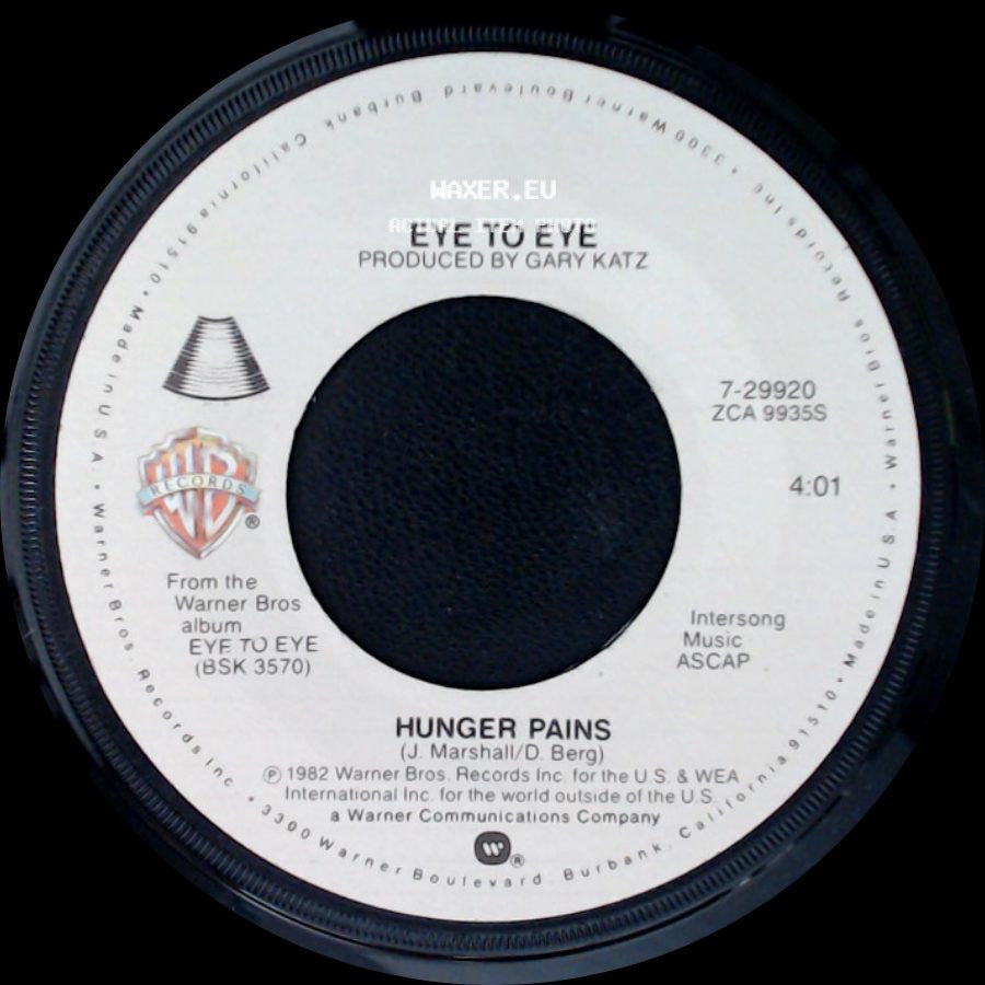 More Hopeless Knowledge - Hunger Pains / Eye To Eye side A