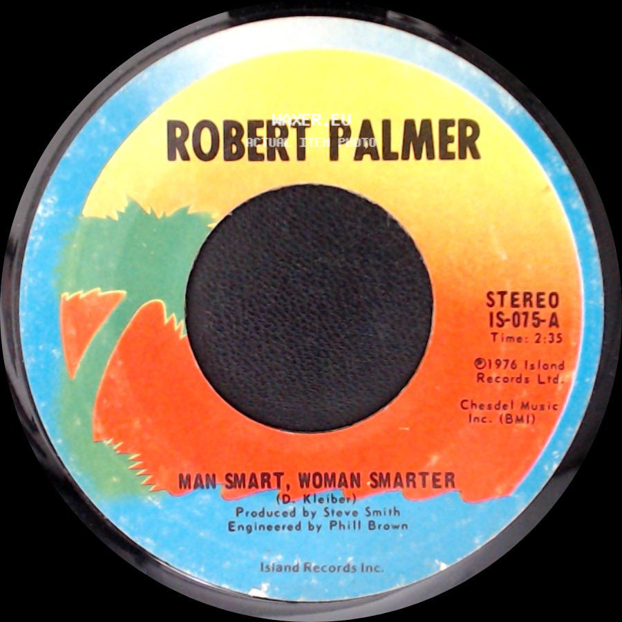 Robert Palmer - Keep In Touch / Man Smart, Woman Smarter side B