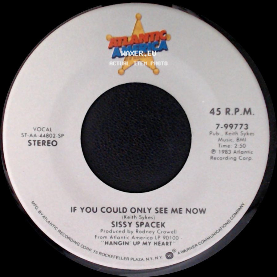 Sissy Spacek - Have I Told You Lately That I Love You / If You Could Only See Me Now side B