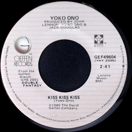 Yoko Ono / John Lennon - Kiss Kiss Kiss / (Just Like) Starting Over side A