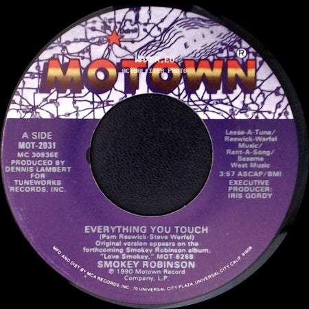Smokey Robinson - Everything You Touch / It's The Same Good Feeling side A