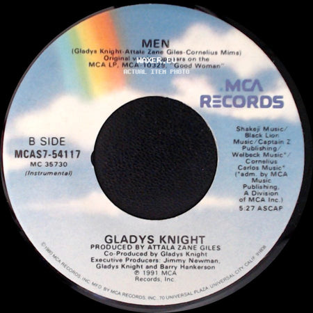Gladys Knight - Men / Men side B