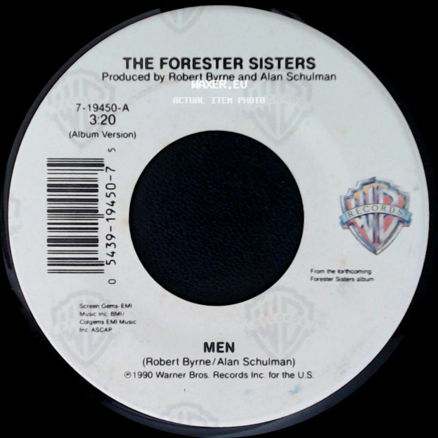 The Forester Sisters - Men / Just In Case side A
