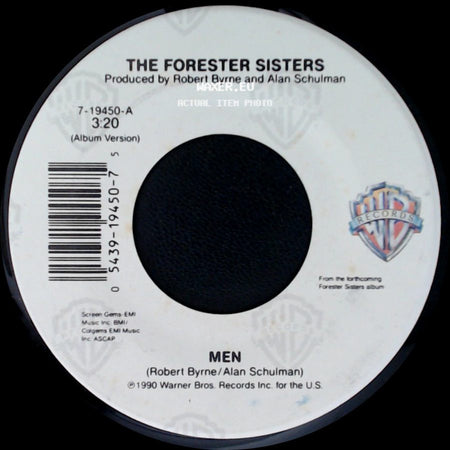 The Forester Sisters - Men / Just In Case side A