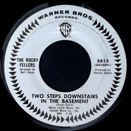The Rocky Fellers - Two Steps Downstairs In The Basement / Rented Tuxedo side A