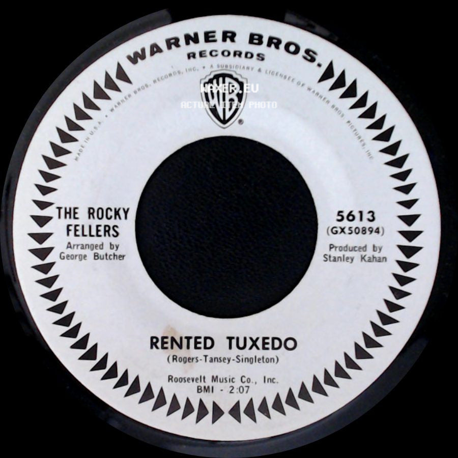 The Rocky Fellers - Two Steps Downstairs In The Basement / Rented Tuxedo side B