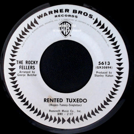 The Rocky Fellers - Two Steps Downstairs In The Basement / Rented Tuxedo side B